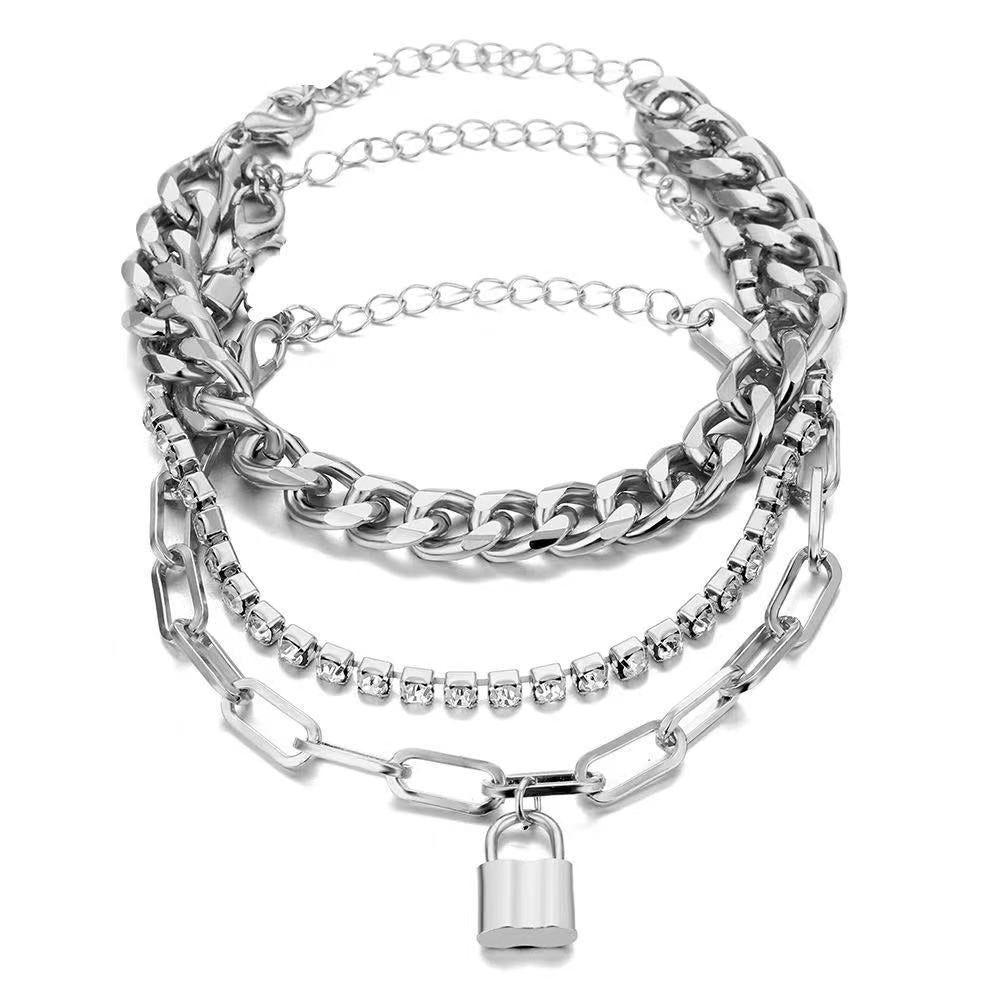 Wholesale Punk Style Women's Alloy Bracelets